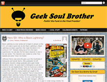 Tablet Screenshot of geeksoulbrother.com